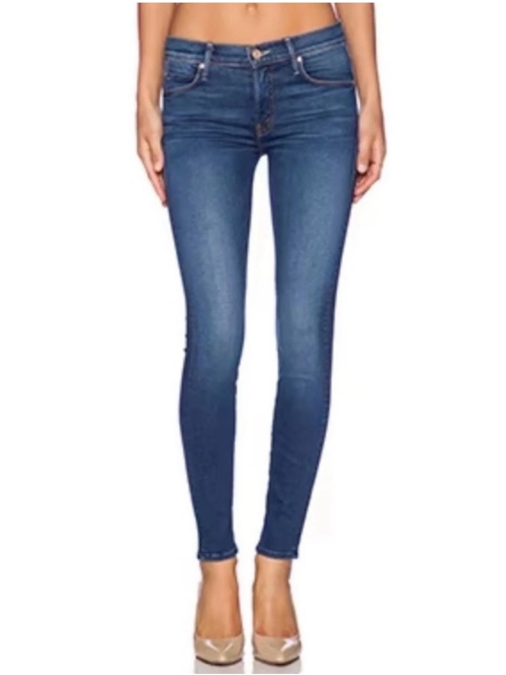 MOTHER The Charmer jeans in Dance of the Mockingbird, size 26